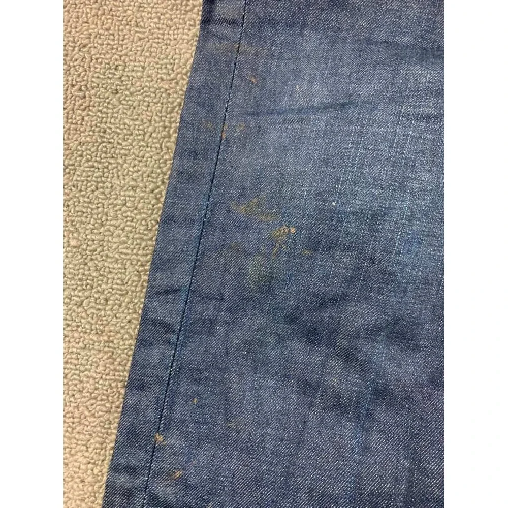 Levi's 511 Jeans Men 32x32‎ Skinny Dark Blue Denim 100% Cotton Denim Black Patch